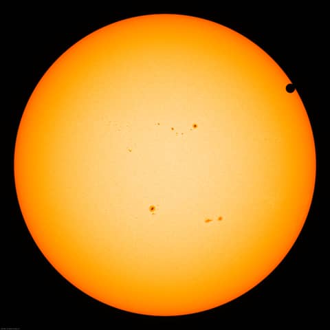 Live: Watching for Venus to Cross the Sun