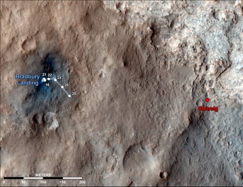 Curiosity on the Move