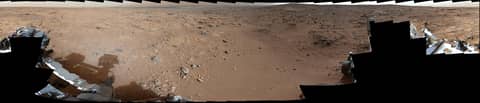 Mars: Shadow at Point Lake