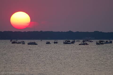 Sunspot at Sunset