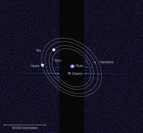 Pluto's Newly Discovered Moons Receive Names