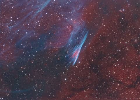 NGC 2736: The Pencil Nebula