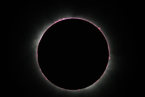Solar Eclipse from Uganda