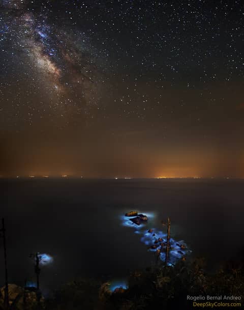 Blue Tears and the Milky Way