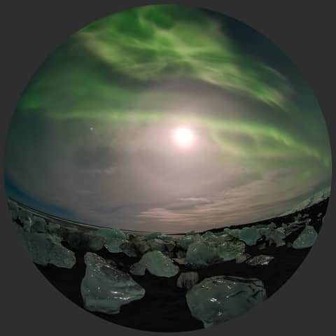 Aurora on Ice