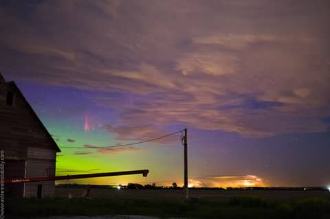 Stars, Sprites, Clouds, Auroras
