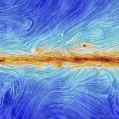 Our Galaxy's Magnetic Field from Planck