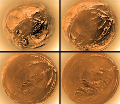 Huygens Lands on Titan