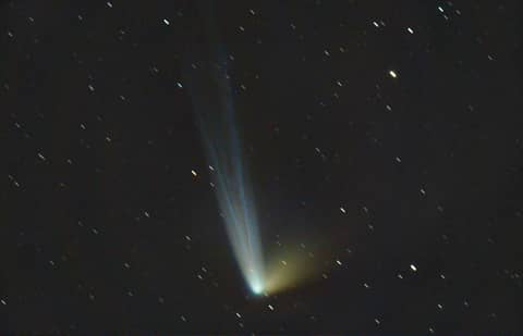 Comet Tails and Star Trails