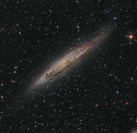 Nearby Spiral Galaxy NGC 4945