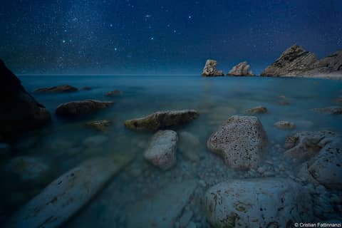 Andromeda on the Rocks