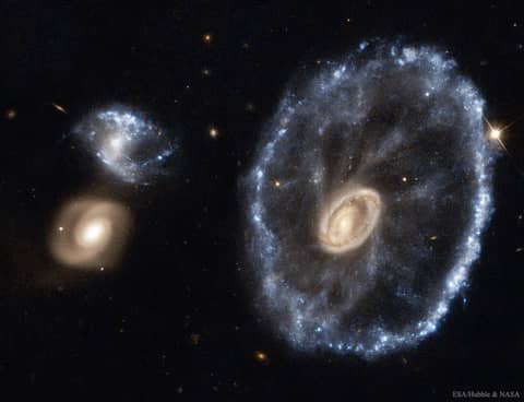 The Cartwheel Galaxy from Hubble