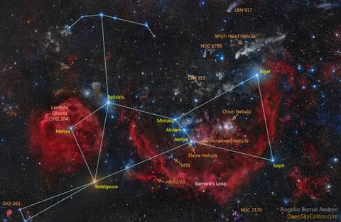Orion and Official Star Names