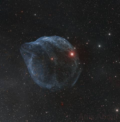 Sharpless 308: Star Bubble