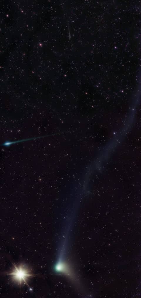 Comets and Bright Star
