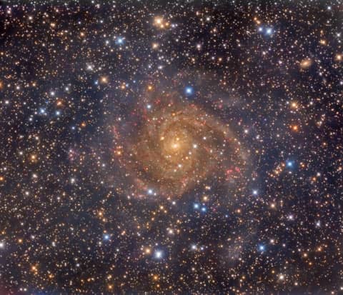 Hidden Galaxy IC 342