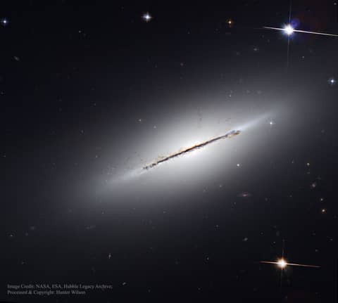 Edge-On Galaxy NGC 5866