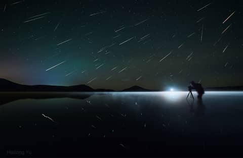 Meteors over Inner Mongolia