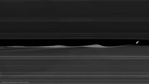 Daphnis and the Rings of Saturn