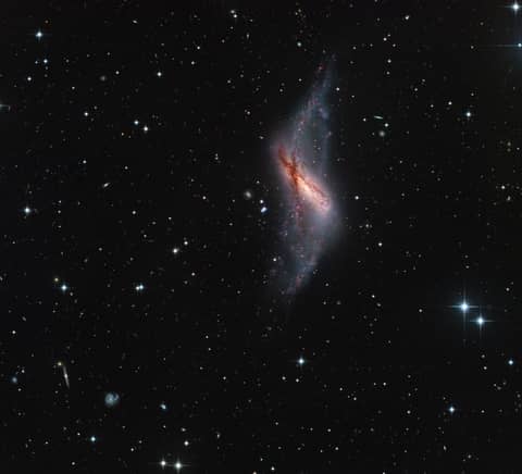 Polar Ring Galaxy NGC 660
