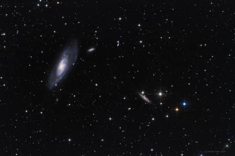 A View Toward M106