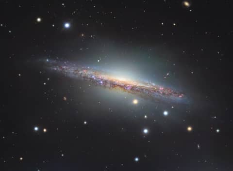 NGC 1055 Close-up