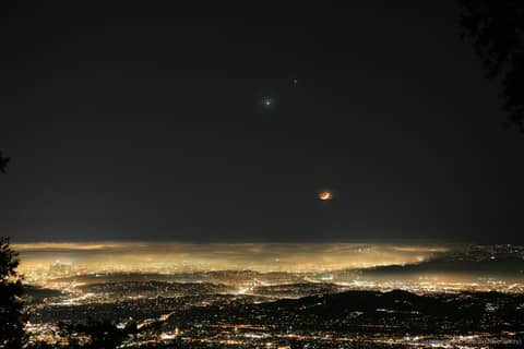 A Happy Sky over Los Angeles
