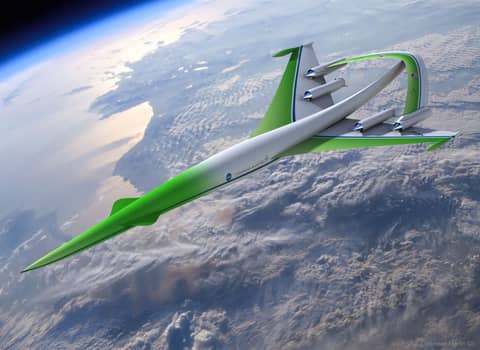 Concept Plane: Supersonic Green Machine