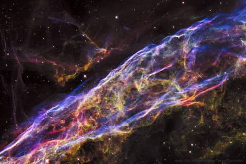 Veil Nebula: Wisps of an Exploded Star