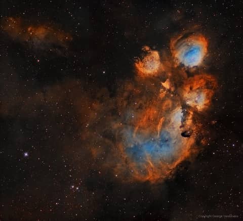 NGC 6334: The Cat's Paw Nebula