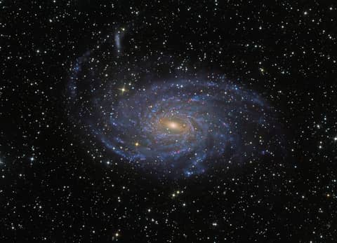 Spiral Galaxy NGC 6744