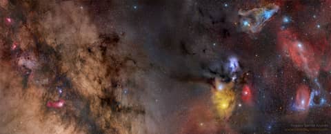 From the Galactic Plane through Antares