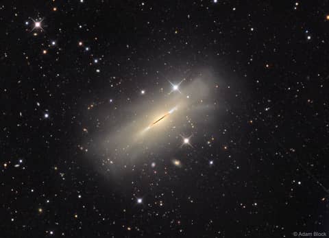 The Edge-On Spindle Galaxy