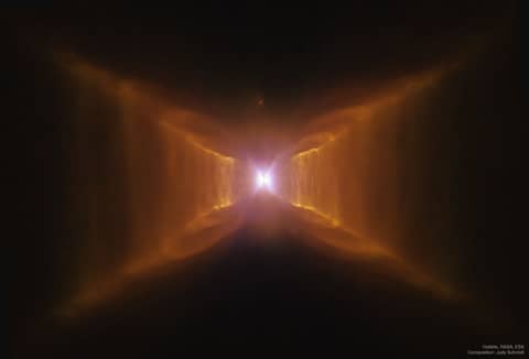 The Red Rectangle Nebula from Hubble