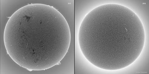 A February without Sunspots
