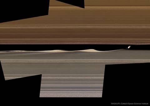 Daphnis and the Rings of Saturn