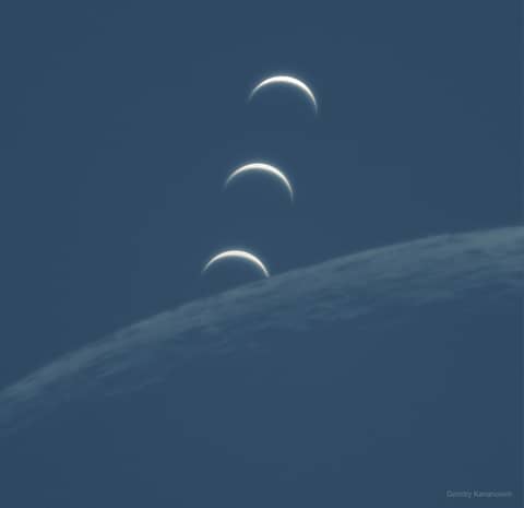 Moon Occults Venus