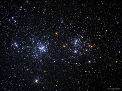 A Double Star Cluster in Perseus