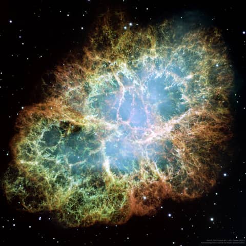 M1: The Crab Nebula from Hubble