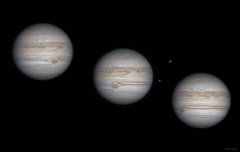 Jupiter's Swimming Storm