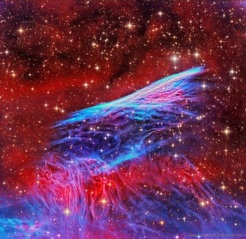 The Pencil Nebula Supernova Shock Wave