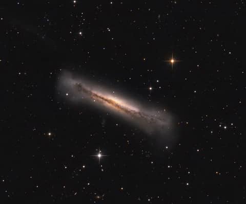 Portrait of NGC 3628