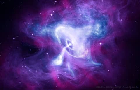 The Spinning Pulsar of the Crab Nebula