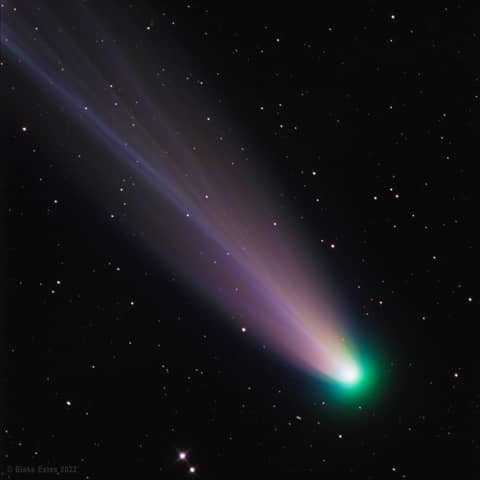 Comet Leonard Closeup from Australia