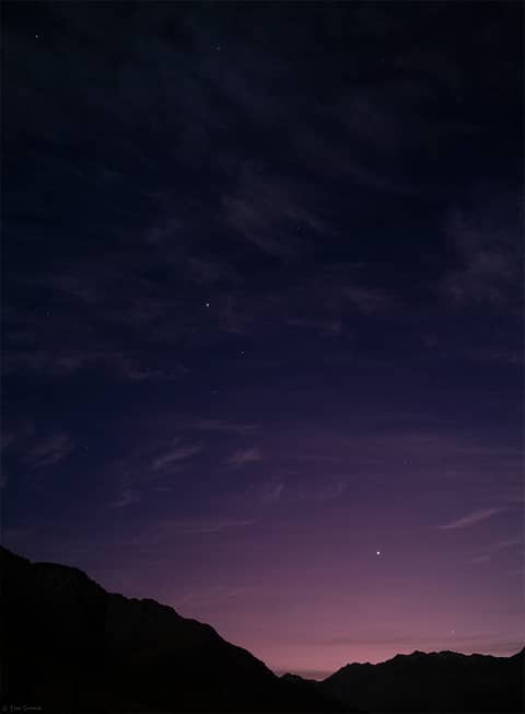Good Morning Planets from Chile