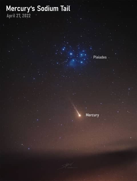 Mercury's Sodium Tail