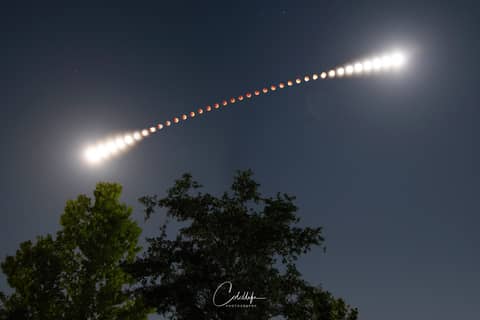 A Digital Lunar Eclipse