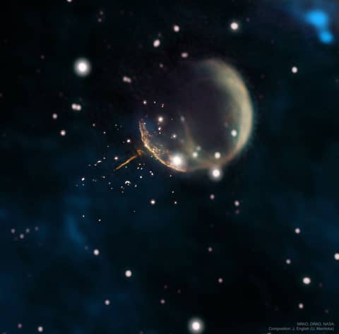 Supernova Cannon Expels Pulsar J0002
