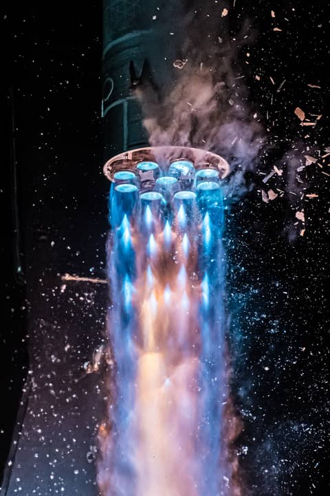 Terran 1 Burns Methalox