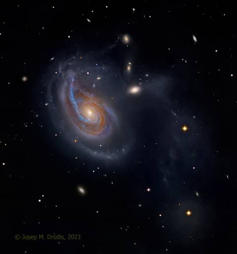 Arp 78: Peculiar Galaxy in Aries